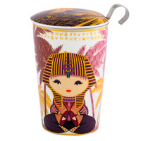 Kubek termiczny JM z zaparzaczem `Mały Egipt Lilac` 350ml